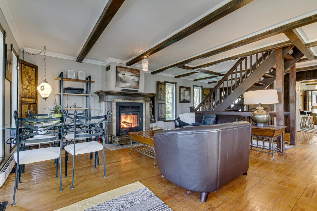 Le Petit Manoir Spa Et Vue Sur Riviere St Maurice Grandes Piles ภายนอก รูปภาพ