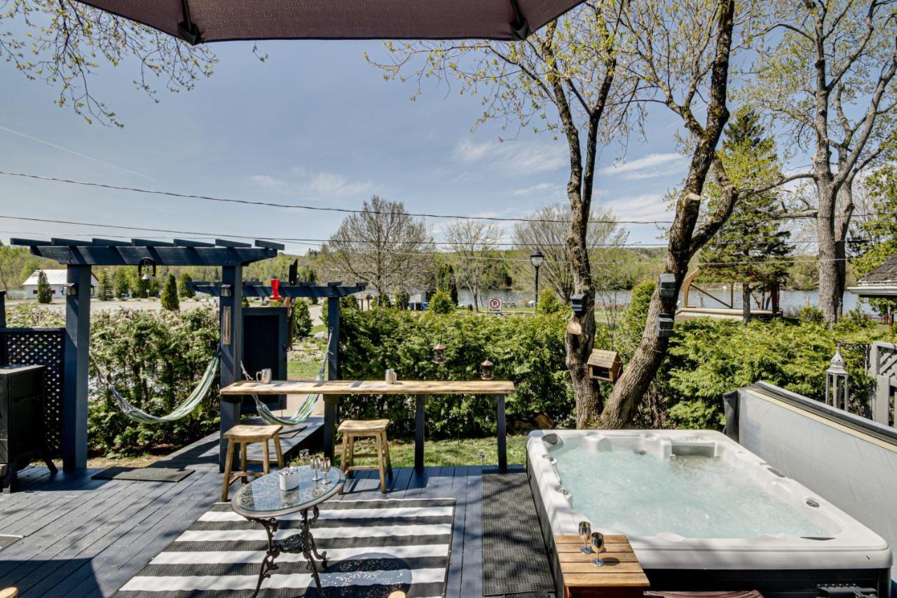 Le Petit Manoir Spa Et Vue Sur Riviere St Maurice Grandes Piles ภายนอก รูปภาพ